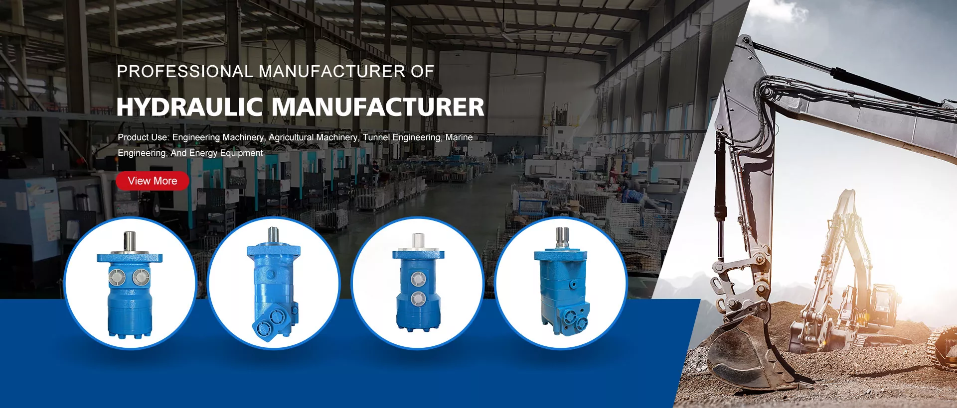 Mtengenezaji wa motors wa Hydraulic Motors